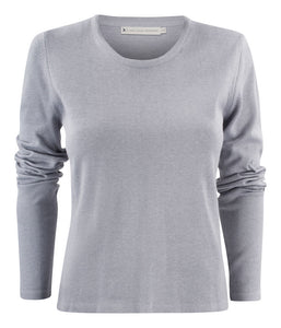 Harvest Portland Lady r-neck pull Grey Melange XXL