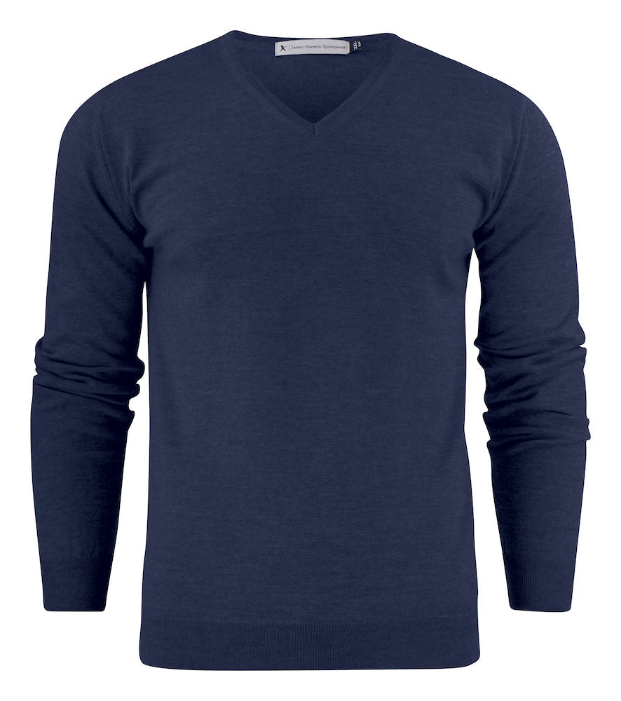 Harvest Westmore merino pullover Navy S