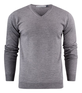 Harvest Westmore merino pullover Grey melange S