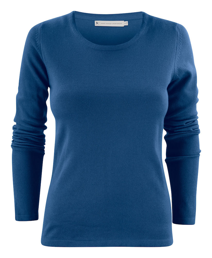 Harvest Portland Lady r-neck pullover Blue fog S