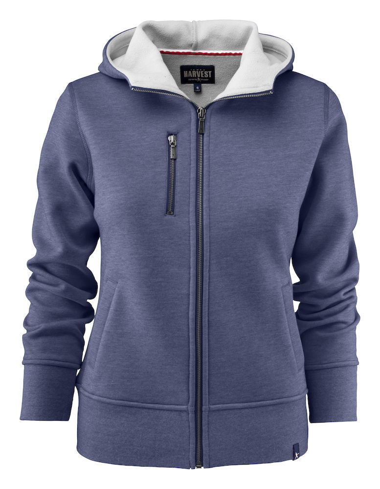 Harvest Parkwick hooded lady jkt D. Blue mel