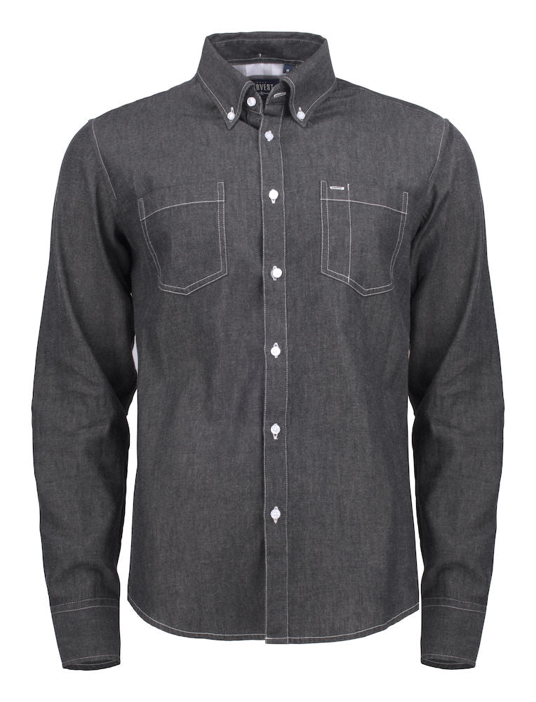 Harvest Jupiter shirt Black Denim