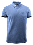 Harvest Larkford polo L.blue melan