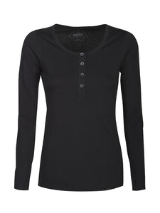 Harvest Stoneton Lady slub L/S Black