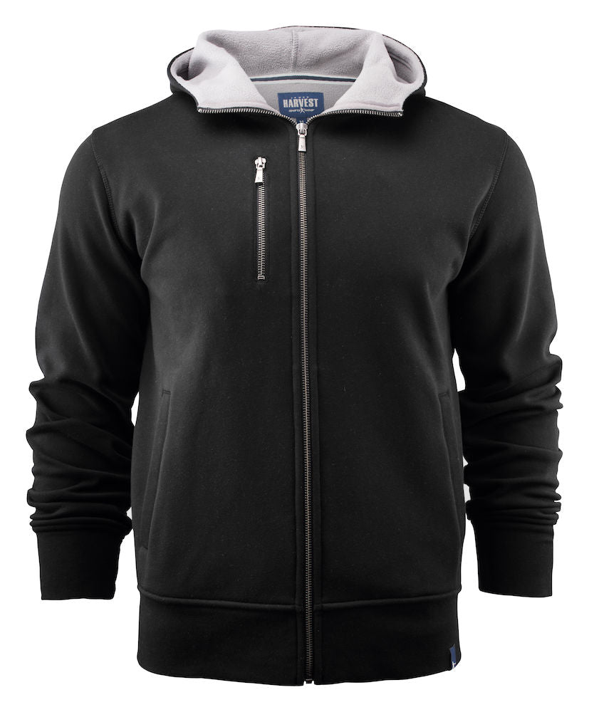 Harvest Parkwick hooded jacket Black