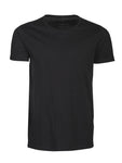 Harvest Twoville slub U-neck Black