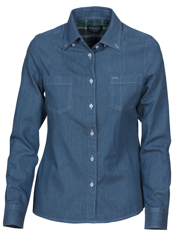 Harvest Jupiter ladies shirt Light denim