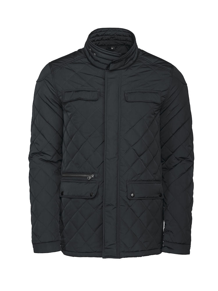 Harvest Huntingview quilted jacket Black