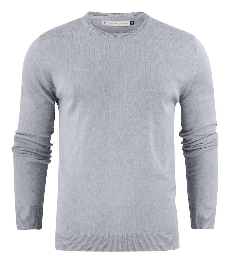 Harvest Portland r-neck pullover Grey Melange M