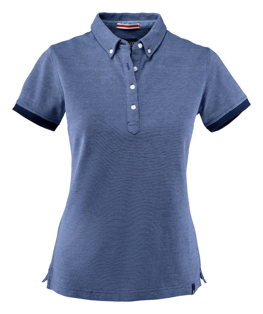 Harvest Larkford Lady polo D.blue melan