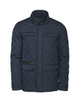 Harvest Huntingview quilted jacket Navy