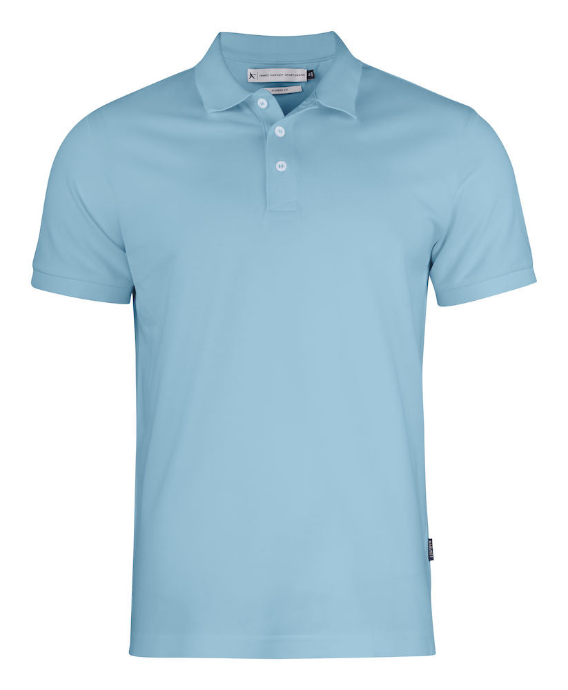 Harvest Sunset Polo Modern fit light blue