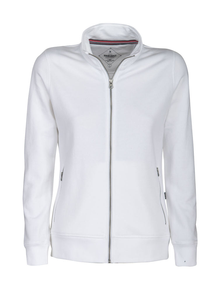 Harvest Novahill Lady sweatjacket White