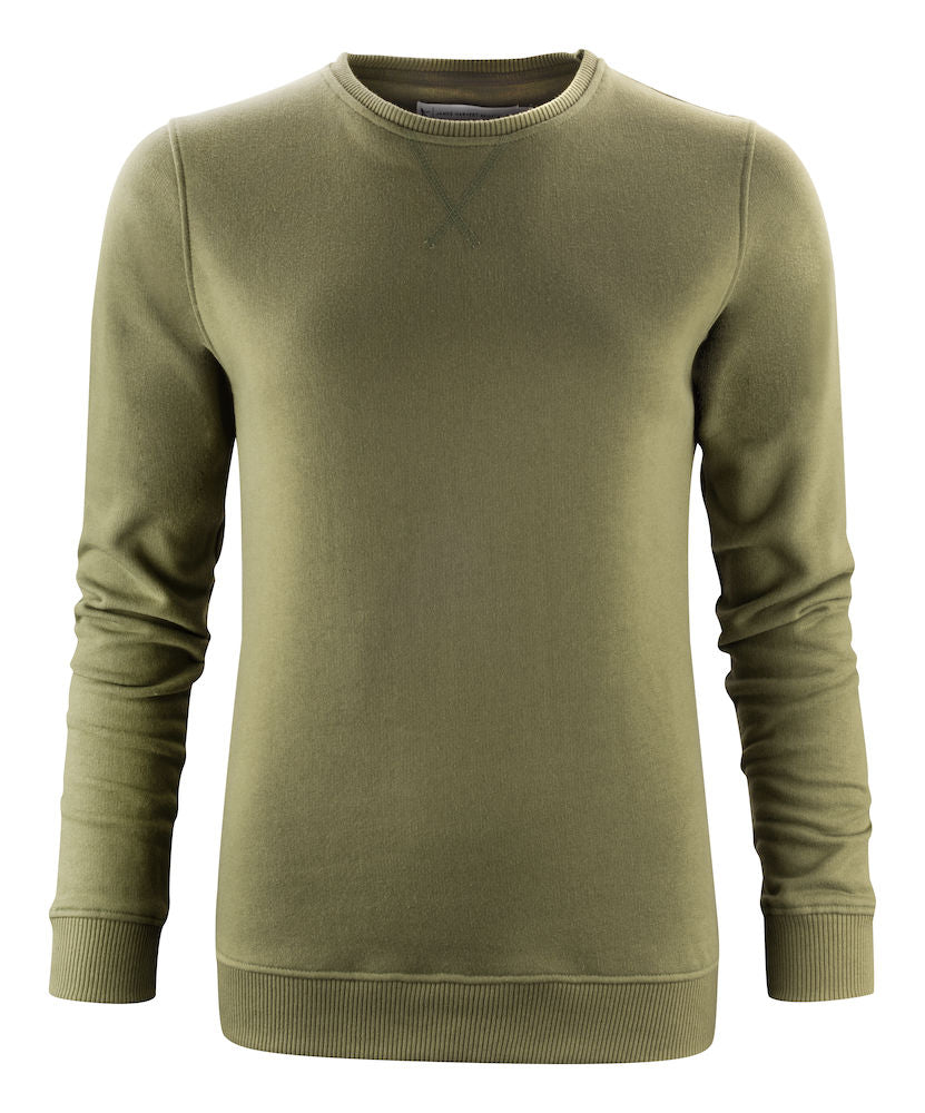 Harvest Alder Woman Crewneck Moss Green