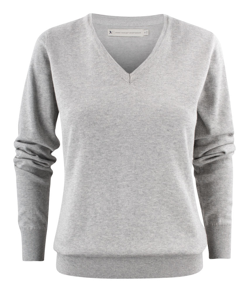 Harvest Ashland Lady V-neck Grey melange