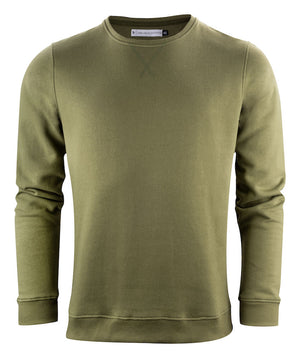 Harvest Alder crewneck Moss Green